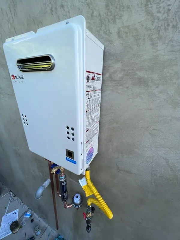 Tankless water heater installation for Ole Salem Estates homes